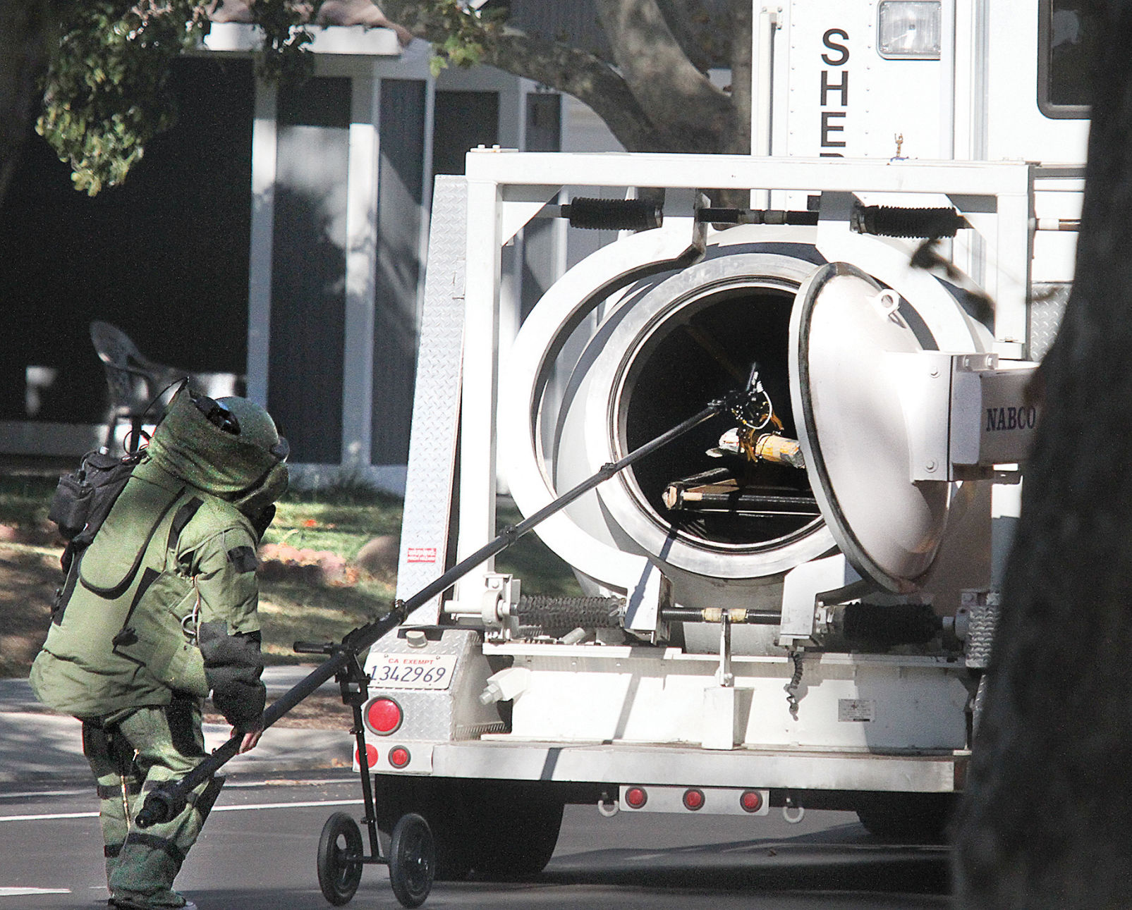 Bomb scare
